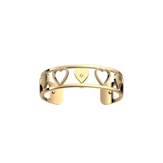 Pulsera Les Georgettes Mujer Les Précieuses - Coeur Céleste in latón Cubic Zirconia 1190-108-00M - 1190-108-00M